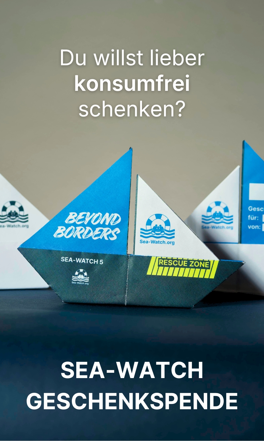 Sea-Watch Geschenkspende