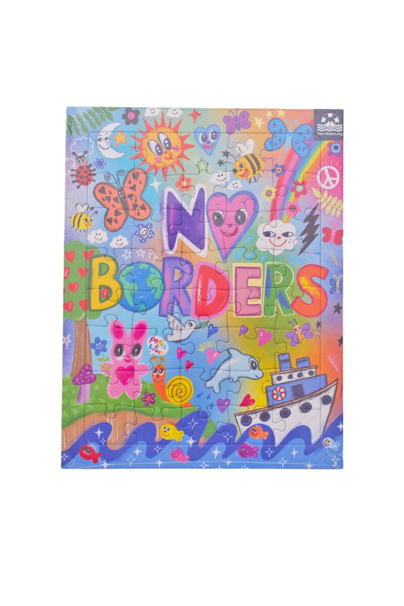 Frame Puzzle 40 Pieces Beyond Borders