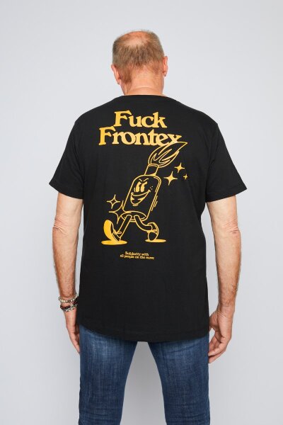 T-Shirt Fuck Frontex Jost Zeindler Unisex Black - Sea-Watch e.V.