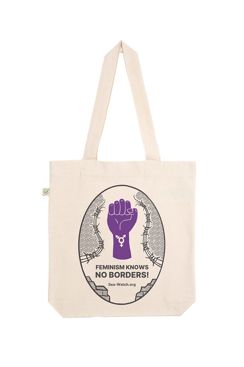 Bag Feminism Knows No Borders Natur