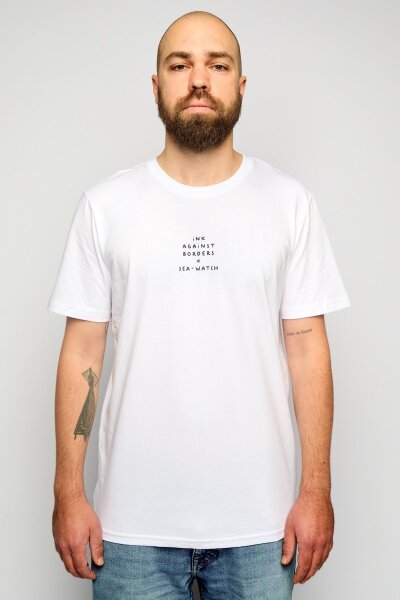 T-Shirt Ink Against Borders Leninski0815 White - Sea-Watch e.V.