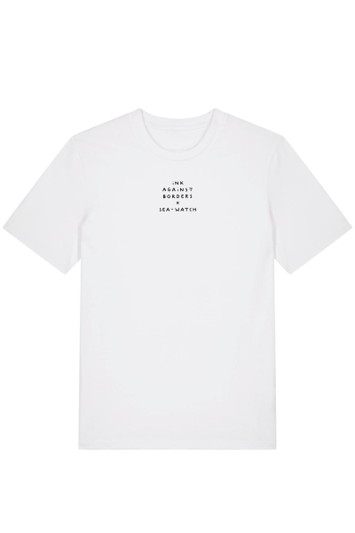 T-Shirt Ink Against Borders Leninski0815 White - Sea-Watch e.V.