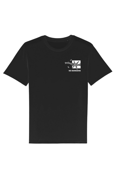 T-Shirt Ink Against Borders Hulio Hulio Black - Sea-Watch e.V.