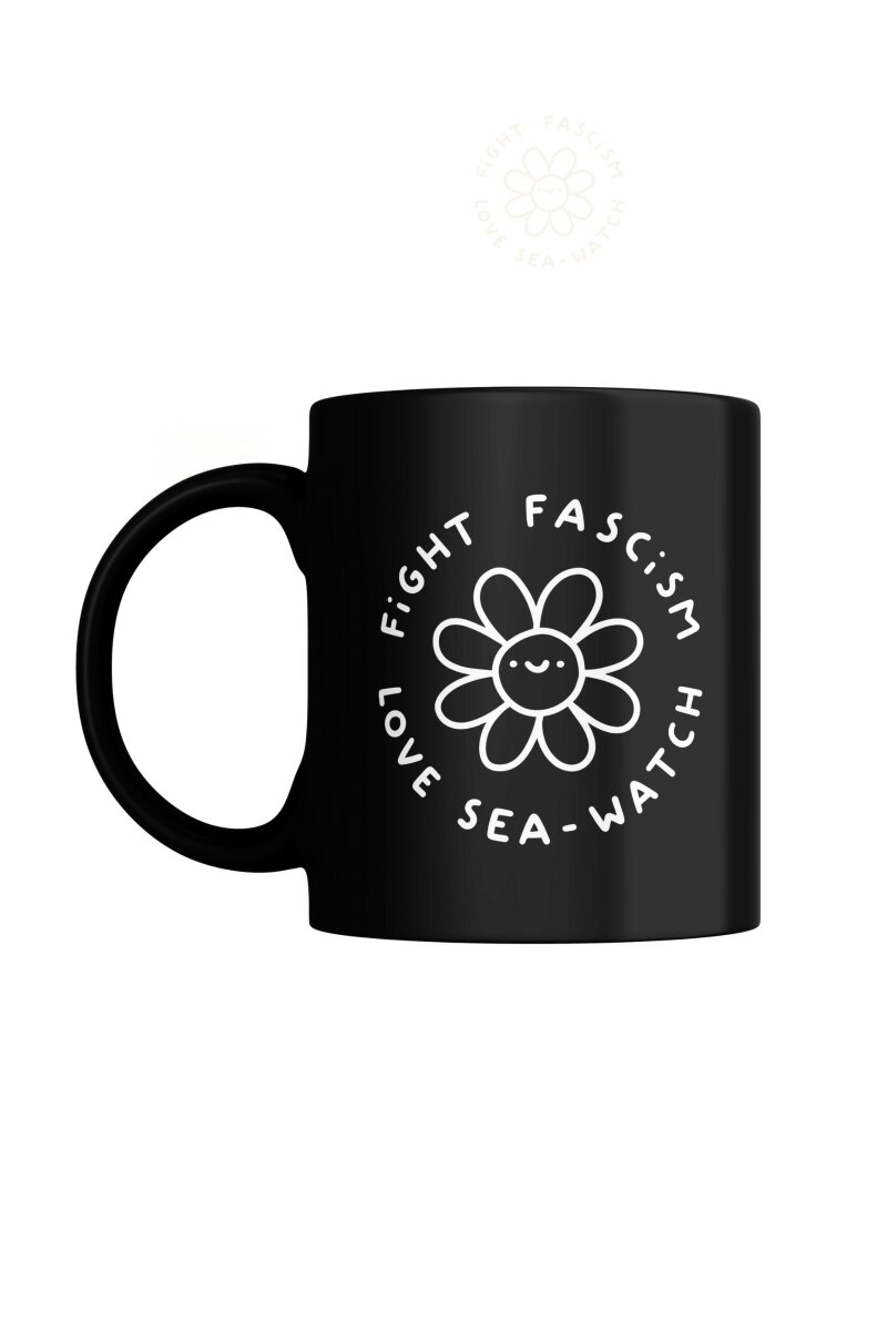 Tasse Flower Leninski0815 Black