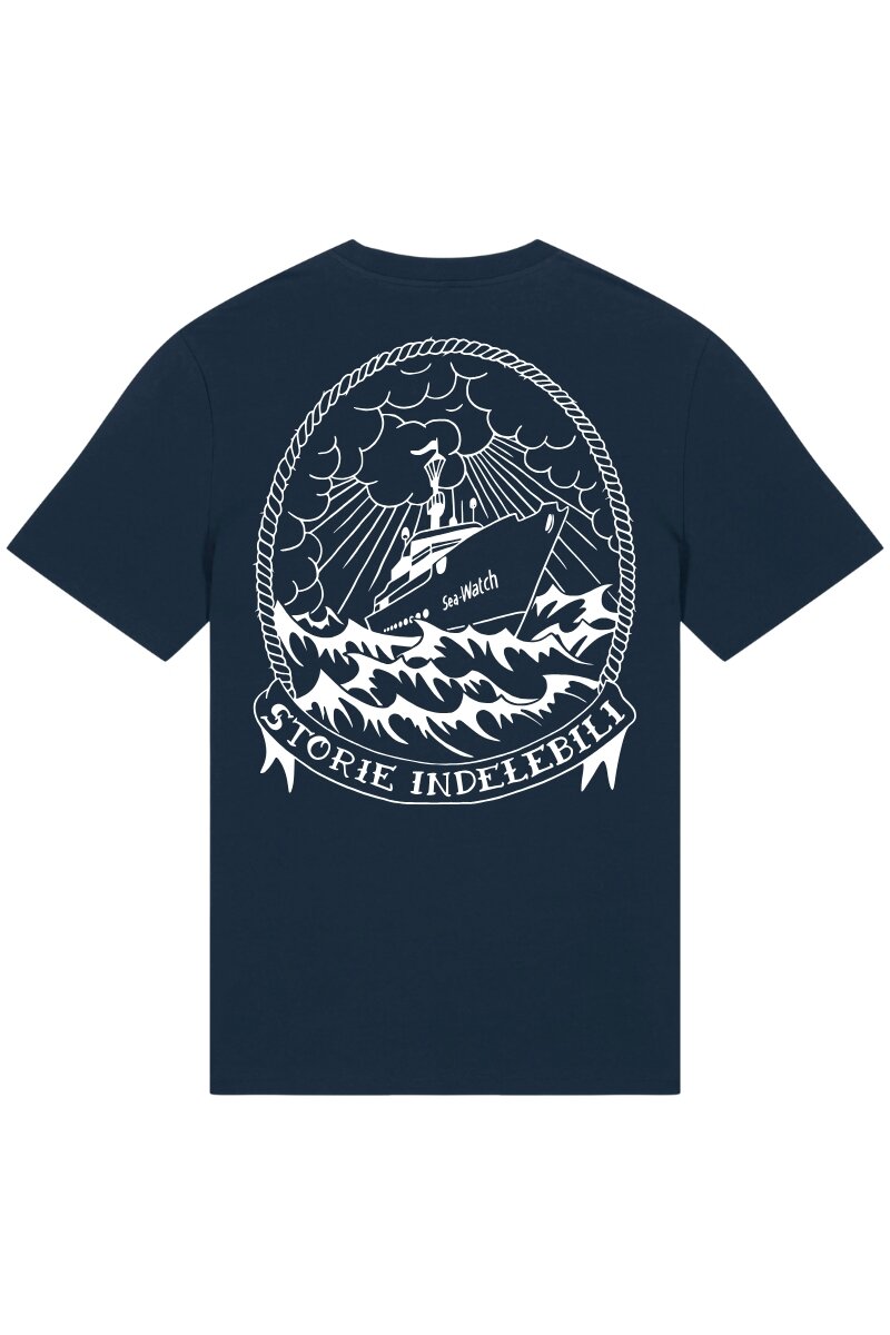 T-Shirt Storie Indelebili French Navy