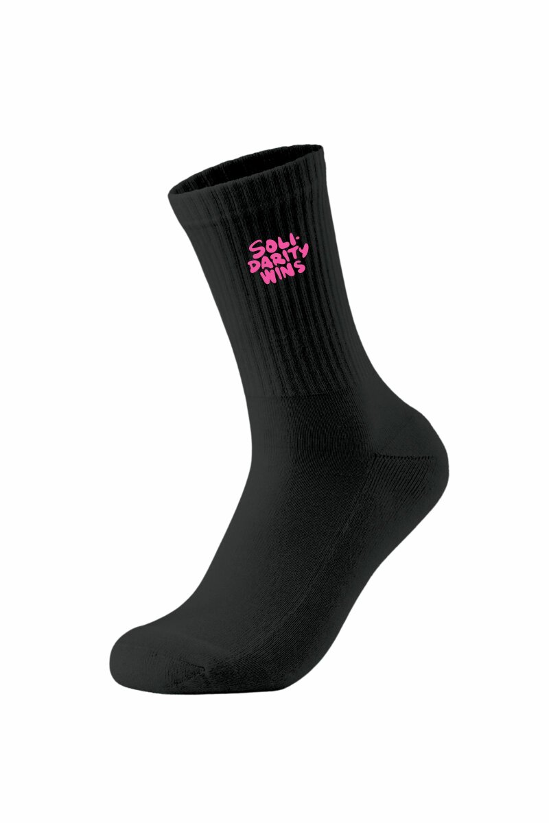 Sportsocks Solidarity Wins Unisex Black Pink