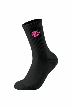 Sportsocks Solidarity Wins Unisex Black Pink