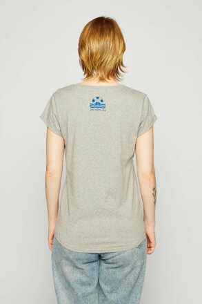 T-Shirt Sea Watch Mini Logo Women Grey
