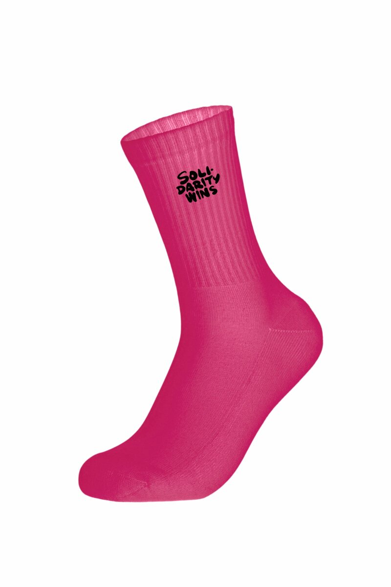 Sportsocks Solidarity Wins Unisex Pink Black