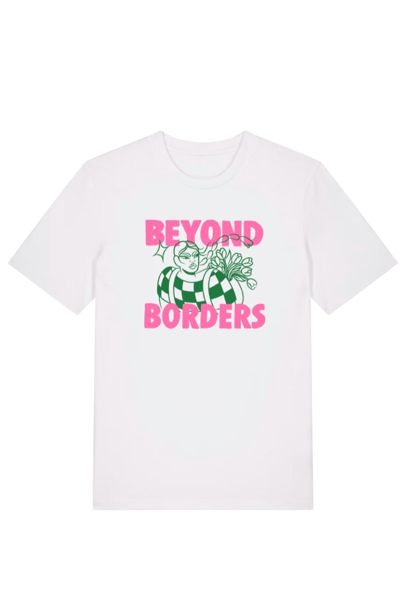 T-Shirt Camilla Beyond Borders White