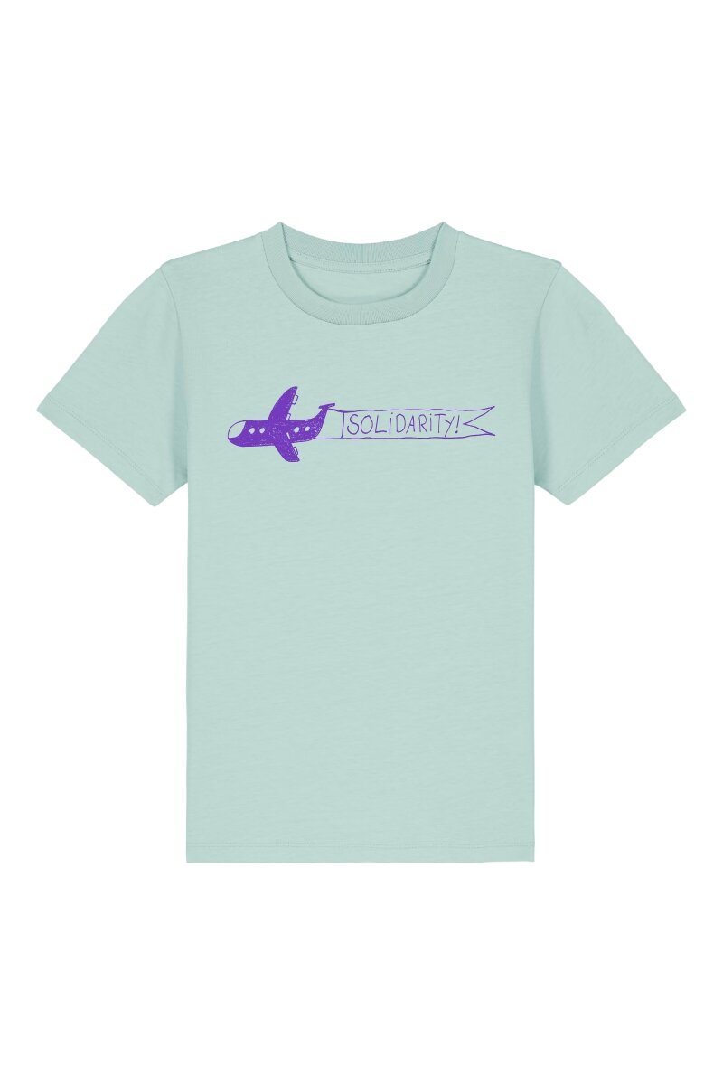 Kids T-Shirt Solidarity Airplane Caribea box