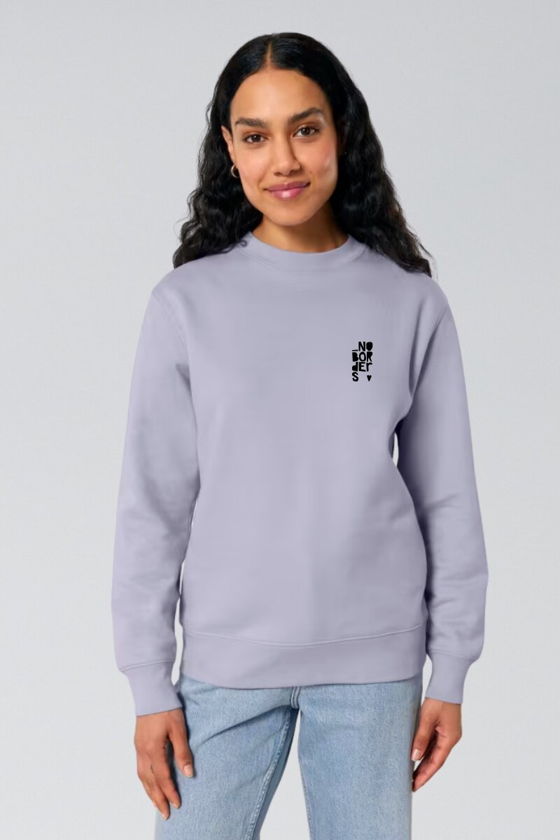 Sweater No Borders Julia Abreu Lavender