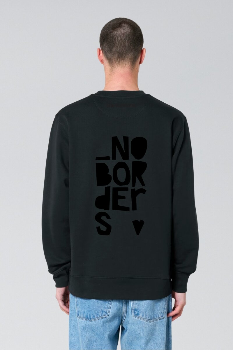 Sweater No Borders Julia Abreu Black