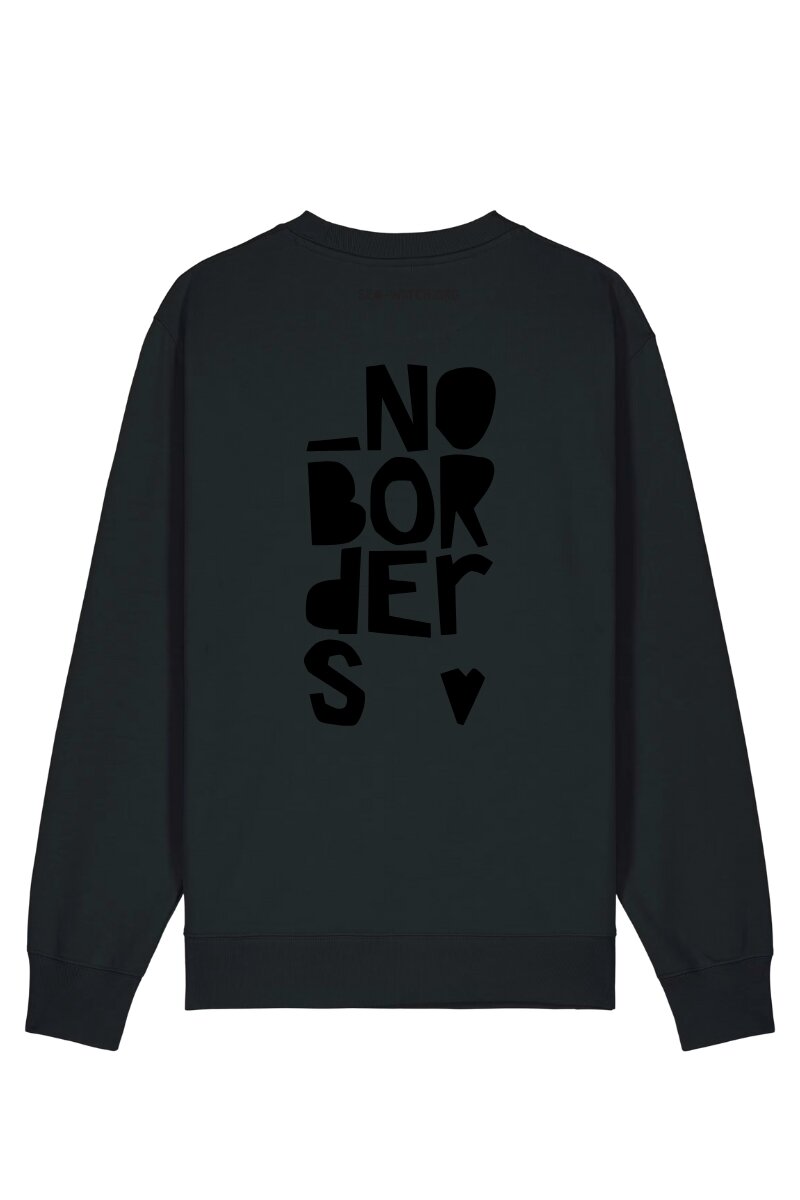 Sweater No Borders Julia Abreu Black