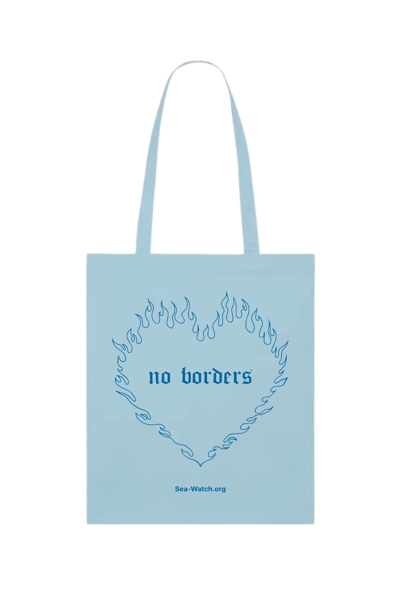 Bag No Borders Heart Sky Blue