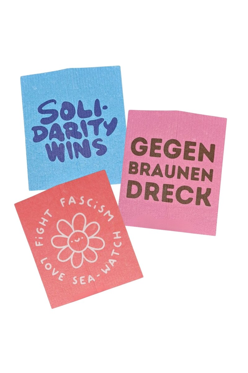 Lappen mit Haltung Schwammtuch-Set