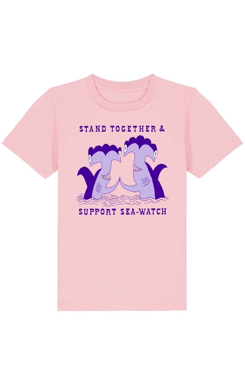 Kids T-Shirt Stand Together Sharks Katha box