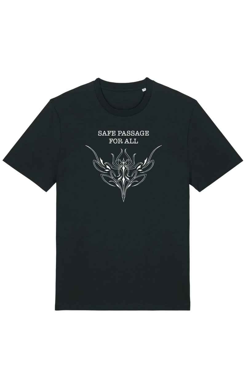 T-Shirt Ink Against Borders Ava Ink Unisex Black