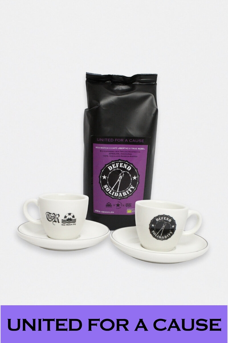 Sea-Watch x True Rebel x Cafe Libertad Espresso Set - 2...