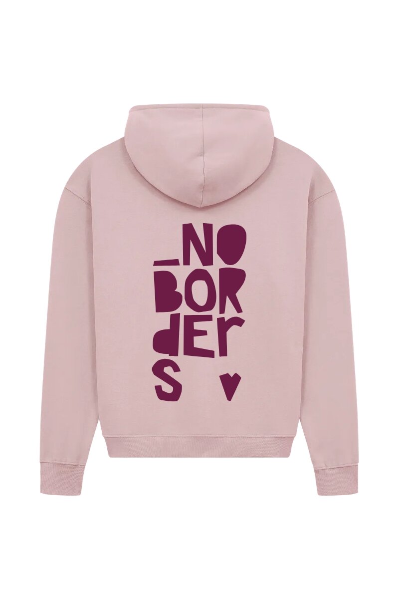 Halfzip Hoodie No Borders Julia Abreu Pi box
