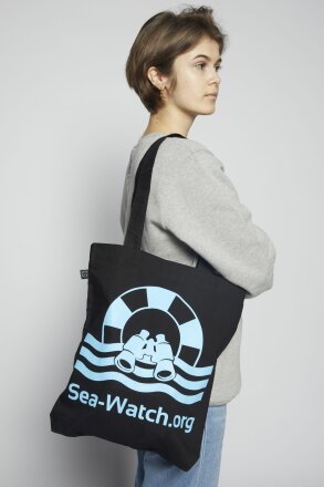 Bag Sea Watch Logo Black Blue