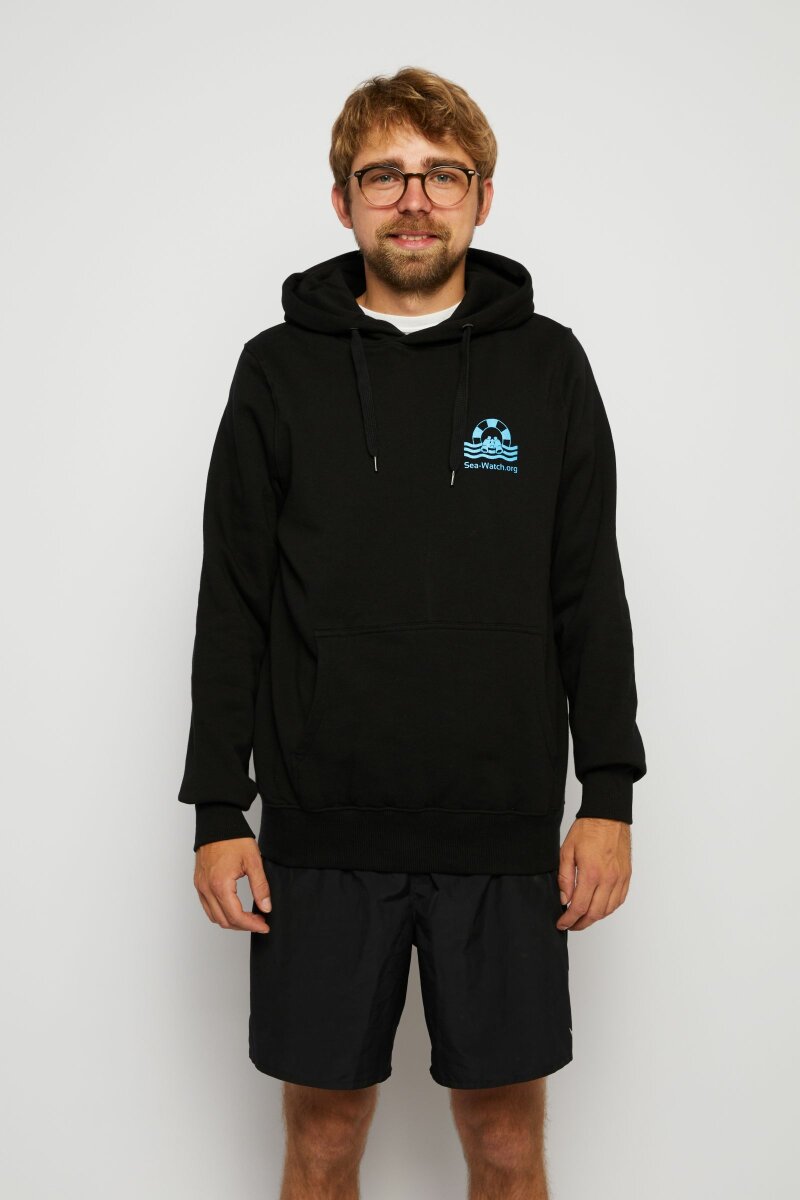 Hoodie Sea Watch Mini Logo Black