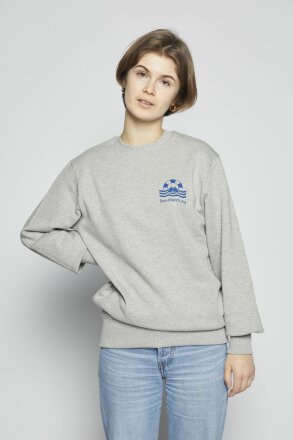 Sweater Sea Watch Mini Logo Unisex Grey