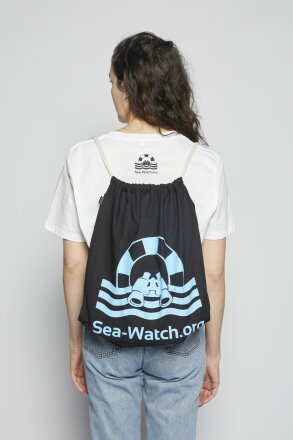 Gymbag Sea Watch Logo Black Blue
