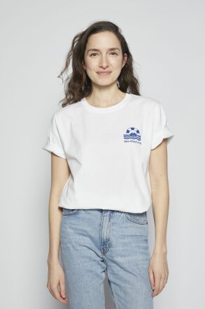 T-Shirt Sea Watch Mini Logo Unisex White