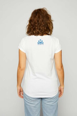 T-Shirt Sea Watch Mini Logo Women White