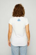 T-Shirt Sea Watch Mini Logo Tailliert White
