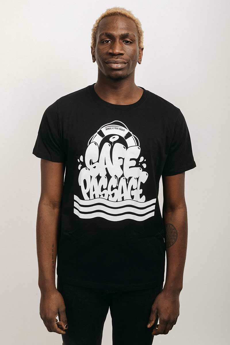 T-Shirt Safe Passage Boogie Black