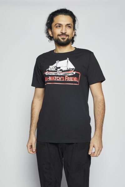 T-Shirt Sea Watchs Friend Unisex Black