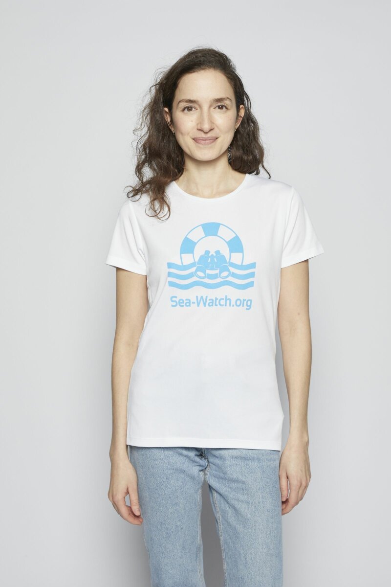 Sports T-Shirt Run for Rescue White