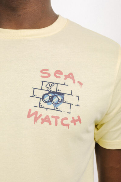 T-Shirt Ain´t No Border High Enough Duck Life Pale Lemon - Sea