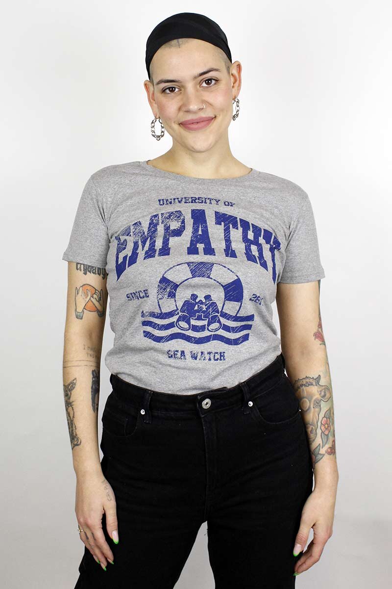 T-Shirt Empathy Tailliert Grey