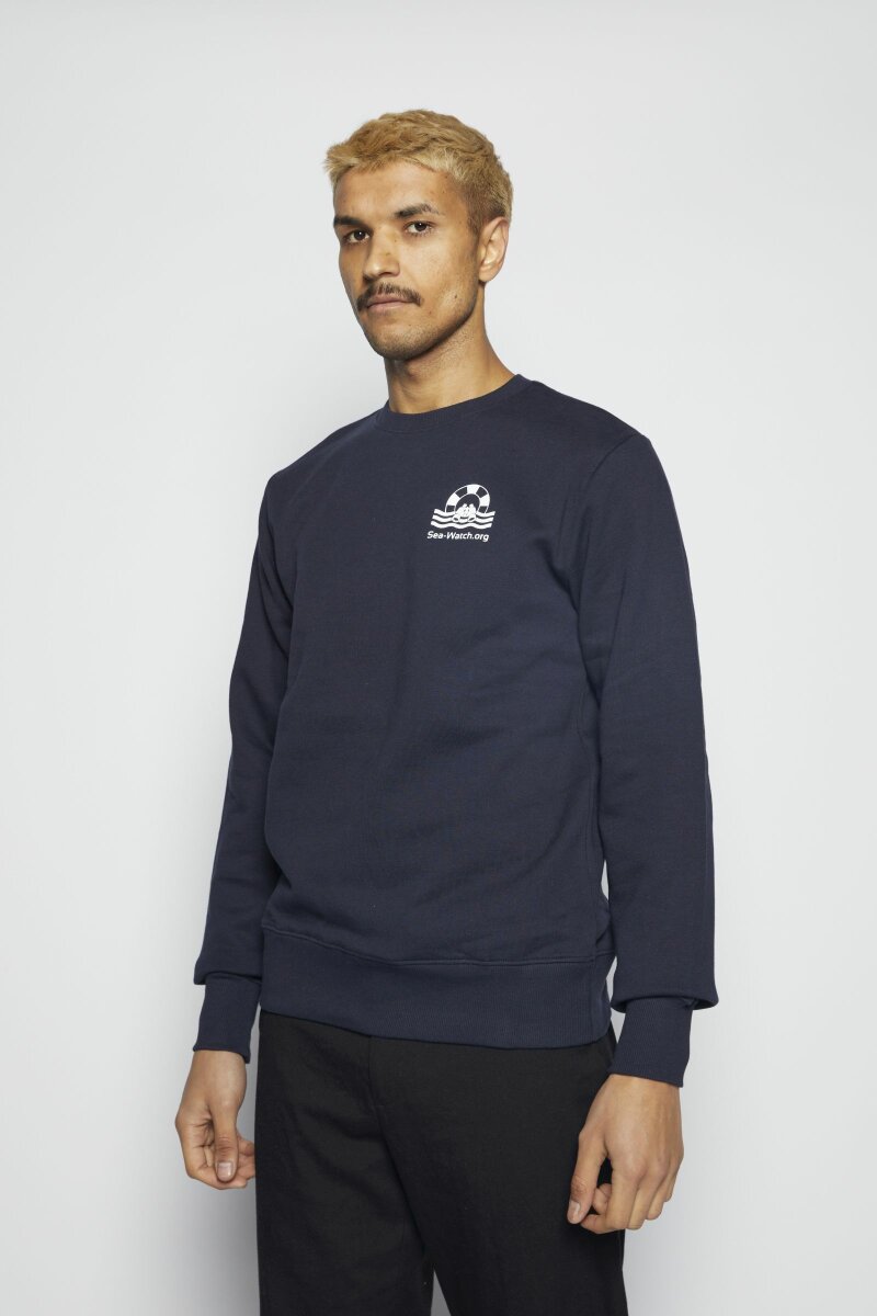 Sweater Sea Watch Mini Logo Navy