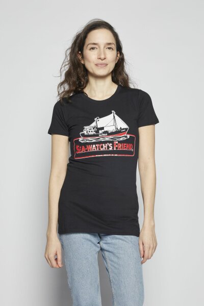 T-Shirt Sea Watchs Friend Women Black