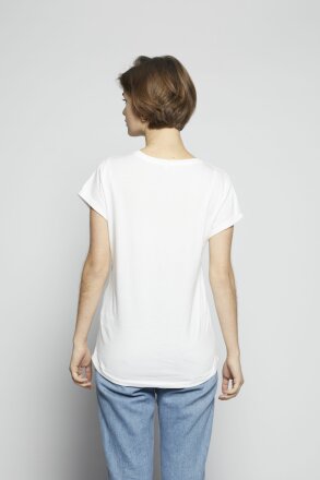 T-Shirt Sun Tailliert White